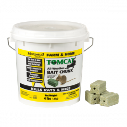 Tomcat Mouse and Rat Bait Chunx Pail 4 lb