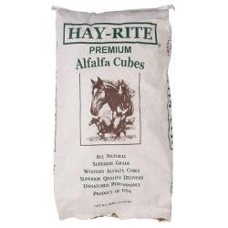 Hay Rite Premium Alfalfa Cubes 50 lb bag