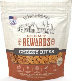 Wholesomes Gourmet Rewards Cheezy Bites Dog Treats 3 lb bag