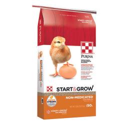 Purina Start & Grow Non Medicated Chicken Feed 50 lb bag