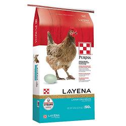  Purina Layena Crumbles Chicken Feed 50 lb bag
