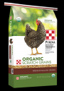 Purina Organic Scratch Chicken Feed 35 lb bag