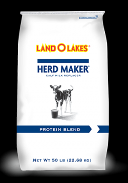 Land O Lakes Herd Maker Protein Blend Milk Replacer 50 lb bag