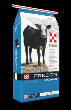 Purina PreCon Complete Cattle Starter w/o Medication 50 lb bag