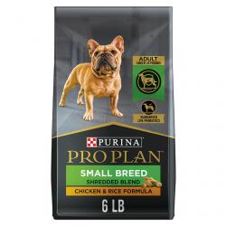 Purina Pro Plan Chicken & Rice Small Breed Dog Food 6 lb