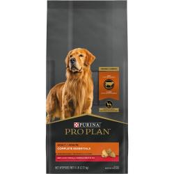 Purina Pro Plan Complete Essentials Shredded Beef & Rice Dog Food 6 lb