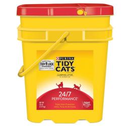 Tidy Cat 24/7 Performance Multi Cat Clumping Cat Litter 35 lb pail