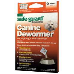 Safeguard Canine Dewormer for Small Breed Dogs 3 Day Treatment