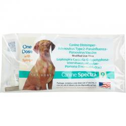 Spectra 9 with Syringe Canine 1 Dose Vaccine