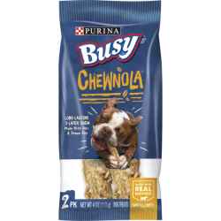 Purina Busy Bone Chewnola Triple Reward Dog Treats 4 oz