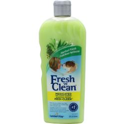 PetAg Fresh N Clean Medicated Medi Dog Shampoo Fragrance Free 18 oz