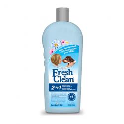 PetAg Fresh N Clean 2 In 1 Baby Powder Dog Shampoo & Conditioner 18 oz