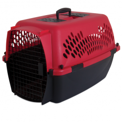 Aspen Pet 26 inch Large Fashion Red Pet Porter