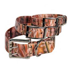 Valhoma Pink Camo 1" Waterproof Dog Collar 22"