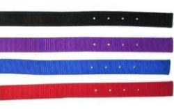 Valhoma Red 1" Double Nylon 24" Dog Collar