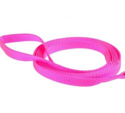 Valhoma Single Nylon 1" Hot Pink 6 Foot Pet Leash