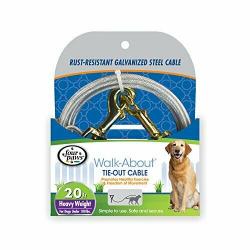 Four Paws Large Dog Cable Tie Out 20 Ft