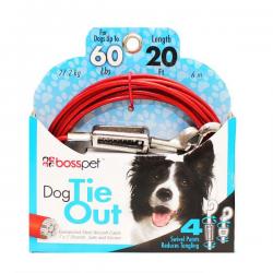 Boss Pet Large Dog Cable Tie Out 20 Ft