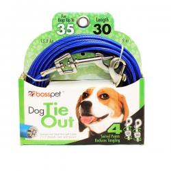 Boss Pet Medium Dog Cable Tie Out 30 Ft