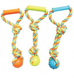 Chomper Tug with Spike Ball Dog Toy