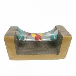 Pet Park Blvd Cat Toy Scratcher with Birds