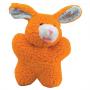 Zanies Cuddly Orange Bunny Berber Babies Dog Toy