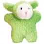 Zanies Cuddly Green Lamb Berber Babies Dog Toy