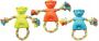 Chomper Monkey with Rope Small Dog Toy