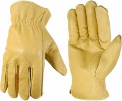 Wells Lamont Work & Home Deerskin Unlined Gloves MED