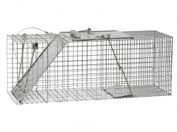 Havahart Large Single Door Easy Set Animal Trap 32 x 12 x 14