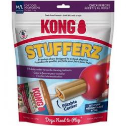 Kong Stufferz Chicken Md/Lg Dog Treat 8 oz