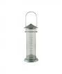 Rustic Farmhouse Galvanized Roof Silo Sunflower Seed Bird Feeder