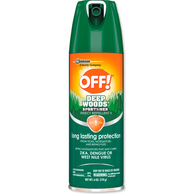 SC Johnson Off Deep Woods Insect Repellent Aerosol 6 oz