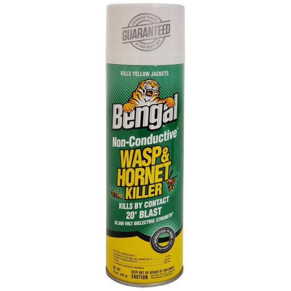 Bengal Non Conductive Wasp & Hornet Killer Aerosol Spray 15 oz