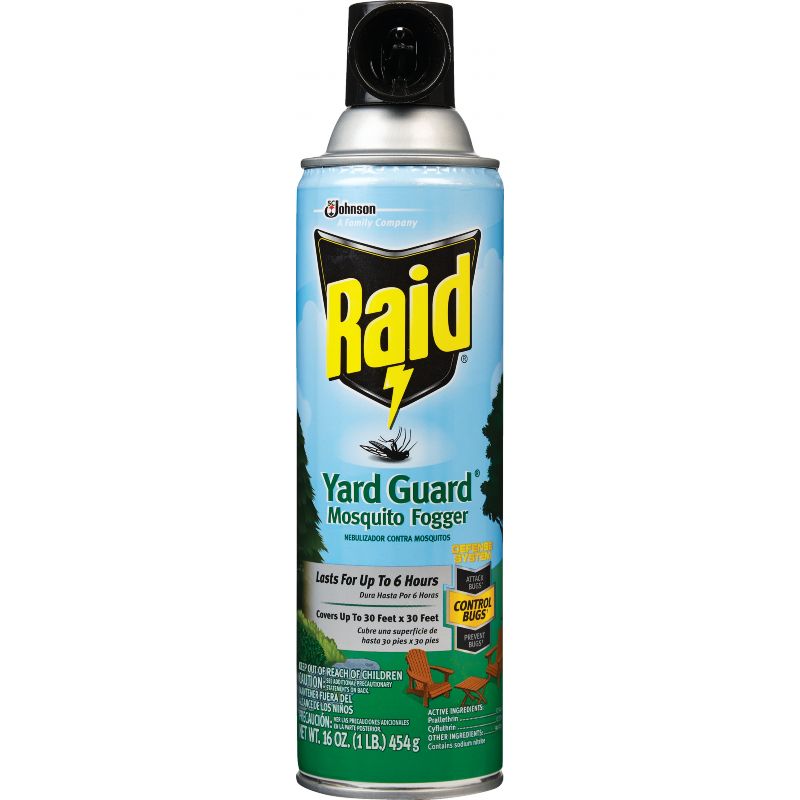 SC Johnson Raid Yard Guard Mosquito Fogger 16 oz