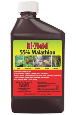 Hi-Yield 55 Percent Malathion Insecticide Spray 16 oz