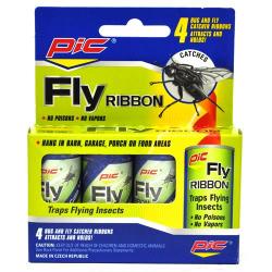 PIC Fly Catcher Ribbon 4 pack
