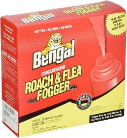 Bengal Roach & Flea 2.7 oz Fogger 3 pack