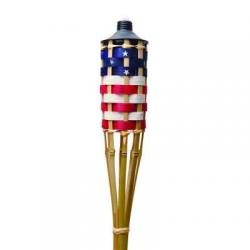 Seasonal Trends Stars & Stripes Bamboo Torch 5 ft