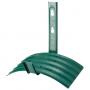 Landscapers Select Wall Mount Metal Hose Hanger Green