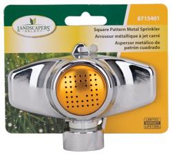 Landscapers Select Square Pattern Metal Sprinkler