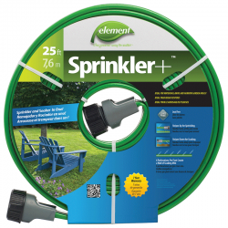 Swan Element Sprinkler+ Water Sprinkler Soaker Hose 25 ft