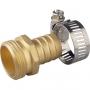 Landscapers Select 1/2 inch Brass Hose End Repair, Male