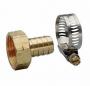 Landscapers Select 1/2 inch Brass Hose End Repair, Female
