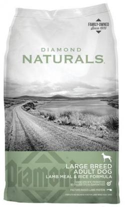 Diamond Naturals Lg Breed Adult Lamb & Rice Dog Food 40 lb