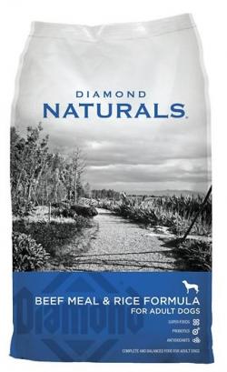 Departments Diamond Naturals Beef Meal Rice Adult Dog Food 40 lb