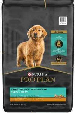 Purina Pro Plan Shredded Blend Chicken & Rice Puppy Food 18 lb