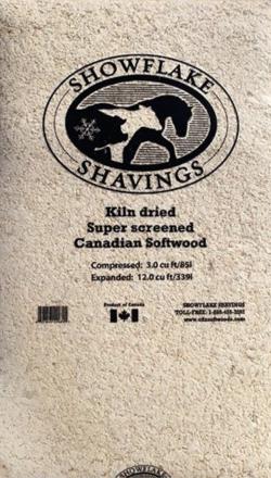 Showflake Canadian Softwood Shavings 12 cu ft