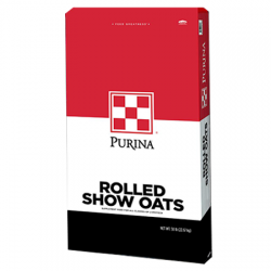 Purina Steamed Rolled Oats 50 lb bag