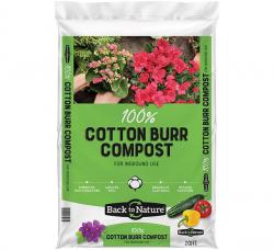 Back To Nature 100% Cotton Burr Compost 2 cu ft
